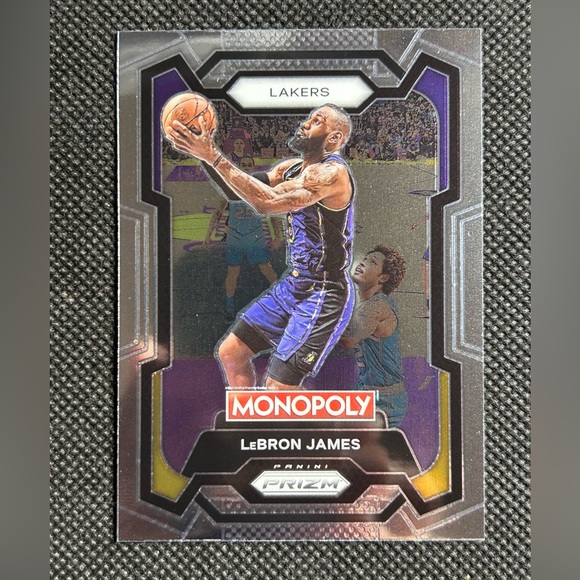 2023-24 Panini Prizm Monopoly Lebron James Los Angeles Lakers - Picture 1 of 2